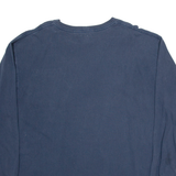 CARHARTT Mens T-Shirt Blue Long Sleeve XL