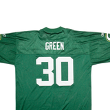 NFL Green Bay Packers Mens Football Shirt Jersey Green USA V-Neck Nylon XL