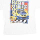 ANVIL Racing Savings Mens T-Shirt White XL