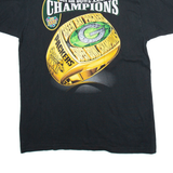 PRO PLAYER Superbowl Champions Mens T-Shirt Black USA L