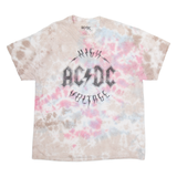 ACDC Mens Band T-Shirt Beige L