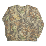 LIBERTY Mens T-Shirt Brown Long Sleeve 3XL