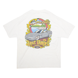 ALSTYLE Lake Tahoe Corvette Club Mens T-Shirt Cream USA XL