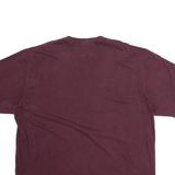CARHARTT Mens T-Shirt Maroon XL