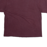 CARHARTT Mens T-Shirt Maroon XL