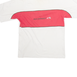 Racing Mens T-Shirt Beige USA M