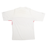 Racing Mens T-Shirt Beige USA M