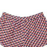 GAP Womens Casual Shorts Red Geometric UK 18 W36