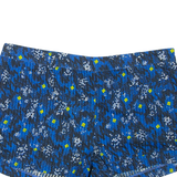FRENCH CONNECTION Womens Casual Shorts Blue Floral UK 12 W34