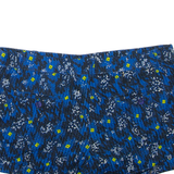 FRENCH CONNECTION Womens Casual Shorts Blue Floral UK 12 W34