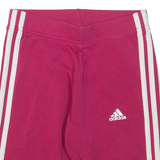 ADIDAS Womens Sports Shorts Pink Slim XS W22