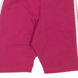 ADIDAS Womens Sports Shorts Pink Slim XS W22
