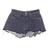LEVI'S 501 Womens Denim Shorts Blue XS W26