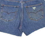GUESS Womens Denim Shorts Blue S W28