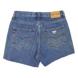 GUESS Womens Denim Shorts Blue S W28