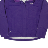 THE NORTH FACE HyVent Womens Rain Jacket Purple Nylon Hooded S