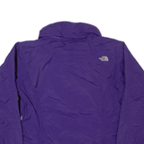 THE NORTH FACE HyVent Womens Rain Jacket Purple Nylon Hooded S