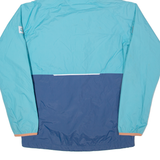 JACK WOLFSKIN Boys Rain Jacket Blue Hooded XL