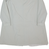 DANNIMAC Womens Trench Coat Grey 90s M