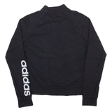 ADIDAS Lightweight Boys Track Jacket Black XL
