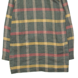 JOSEPH JANARD Womens Blazer Jacket Green Linen Check UK 8