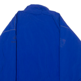MERCEDES-BENZ Mens Windbreaker Jacket Blue Nylon 90s Striped M