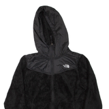 THE NORTH FACE Womens Fleece Jacket Black Hooded L