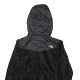 THE NORTH FACE Womens Fleece Jacket Black Hooded L
