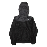 THE NORTH FACE Womens Fleece Jacket Black Hooded L