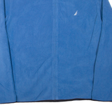 NAUTICA Mens Fleece Jacket Blue L