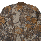 DUXBACK Realtree Mens Jacket Green Camouflage M