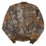 DUXBACK Realtree Mens Jacket Green Camouflage M