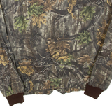 TRAILCREST Mens Jacket Brown Camouflage L