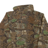 CABELA'S Mens Fleece Jacket Brown 2XL