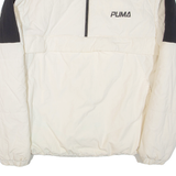PUMA Womens Pullover Jacket Cream L