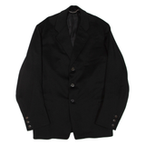 Mens Blazer Jacket Black M