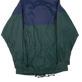 HELLY HANSEN Mens Workwear Jacket Green Nylon Hooded M