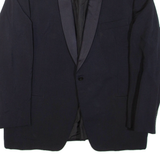 Mens Blazer Jacket Blue L