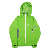 JACK WOLFSKIN Womens Jacket Green Hooded UK 8