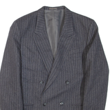 Mens Blazer Jacket Grey Wool M