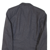 Mens Blazer Jacket Grey Wool M