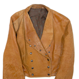 Womens Jacket Brown Leather S
