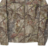 Mens Jacket Brown Camouflage XL