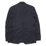 FERRE Mens Blazer Jacket Blue Wool Pinstripe L