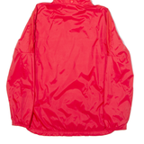 NIKE FC Champel Mens Rain Jacket Red Nylon Hooded XS