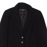 DAQUIN Womens Blazer Jacket Beige Wool S