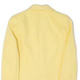 Womens Blazer Jacket Yellow S