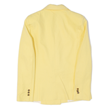 Womens Blazer Jacket Yellow S