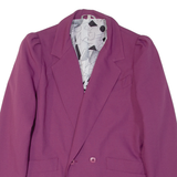 Mens Blazer Jacket Purple S