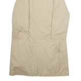 Womens Overcoat Coat Beige L